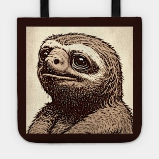 Old Fashioned Sloth Tote