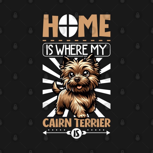 Home is with my Cairn Terrier by Modern Medieval Design