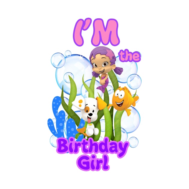 Birthday Girl - Bubble Guppies by SusieTeeCreations