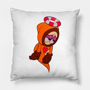 You died Kenny! Cuphead rubberhose cartoon style Pillow
