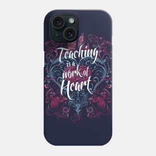 Work of Heart (Blue & Pink) Phone Case