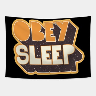 Obey - Shirt Design. Typography art. Tapestry