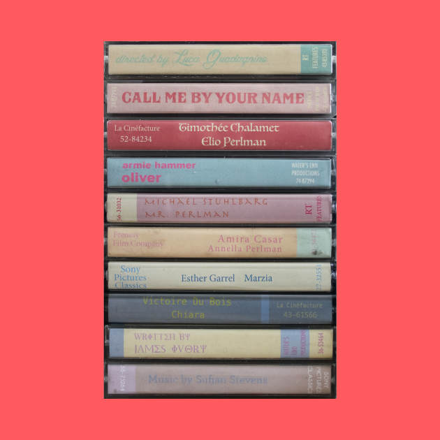 Call Me by Your Name Cassettes by JordanBoltonDesign