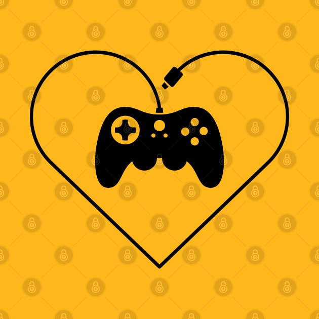 Gamer fan D-pad heart by atomguy