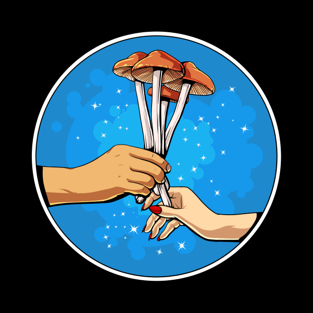 Psilocybin Mushrooms by underheaven