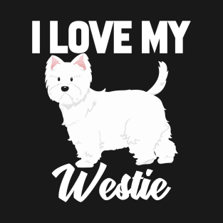 I Love My Westie T-Shirt