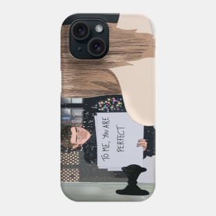 To me you are perfect - Christmas Illustration Phone Case