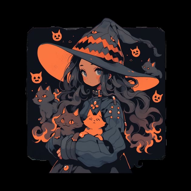 Witch Girl #1 - Halloween by Neon Dream