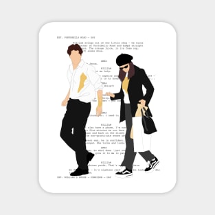 Notting Hill screenplay Magnet