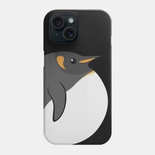 Bird Balls:  King Penguin Phone Case