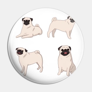 Pug pack Pin