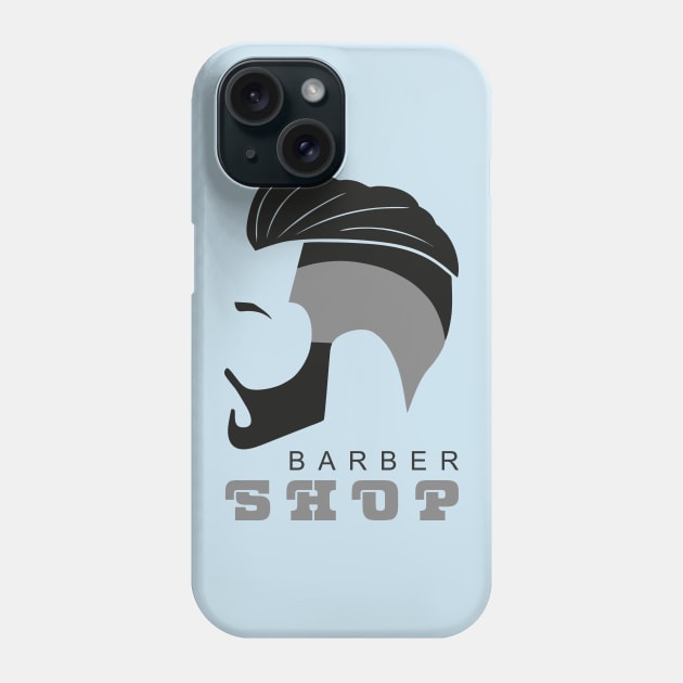 Barber Phone Case by Nohtlus