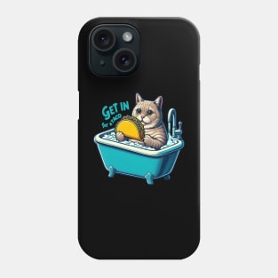 The Feline Taco Soak Phone Case