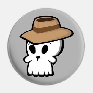 Mr. Skull Hat Pin