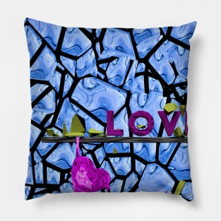 Love is stronger than the end of the world Pillow