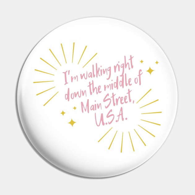 Main Street USA Pin by magicalshirtdesigns