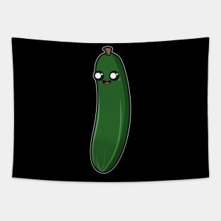 Funny Vegan Zucchini Tapestry