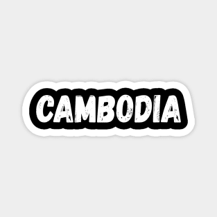 Cambodia Cambodian Asian Magnet