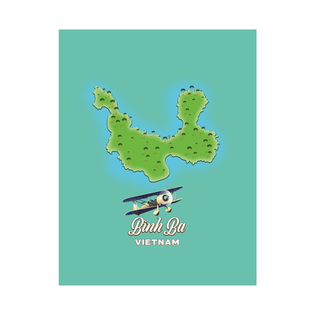 Bình Ba Island map Vietnam by nickemporium1