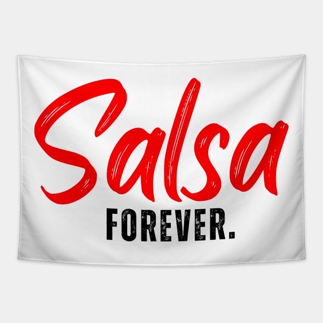 Salsa Forever. Tapestry by Latinx