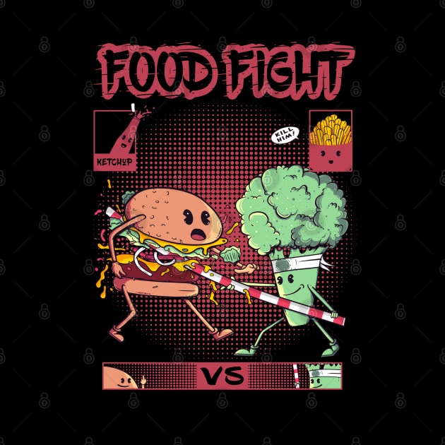 FOOD FIGHT by NathanRiccelle