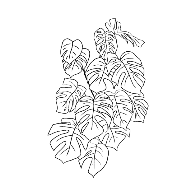 Monstera by nicholashugginsdesign