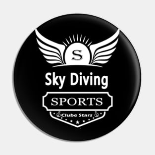 The Sport Sky Diving Pin