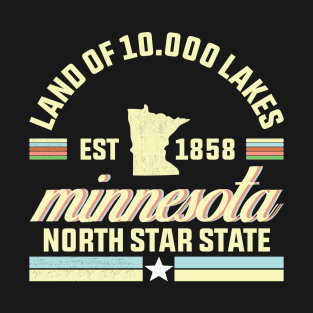 Minnesota Land of 10,000 Lakes T-Shirt