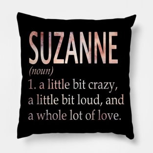 Suzanne Girl Name Definition Pillow