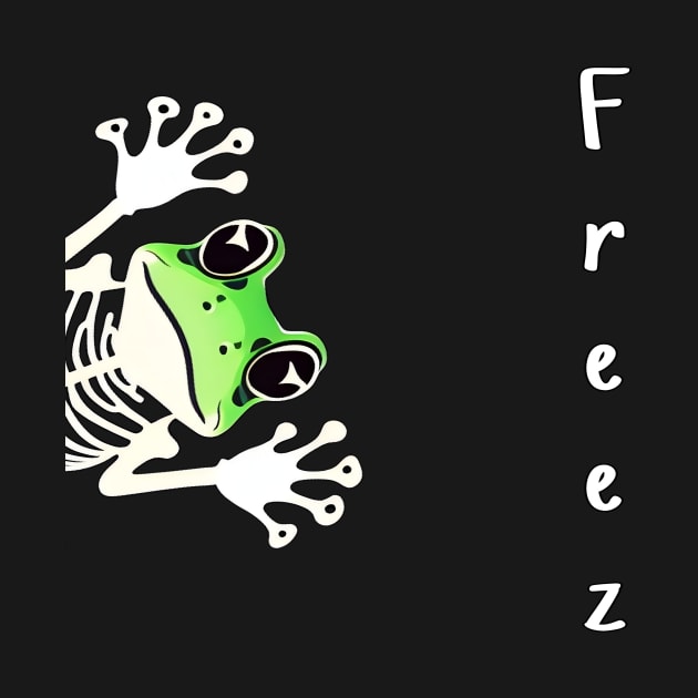 Freez, Sneaking frog by Assia Art