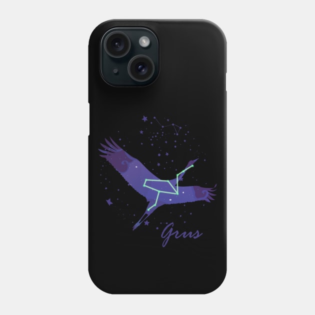 Grus Constellation Phone Case by TheUnknown93