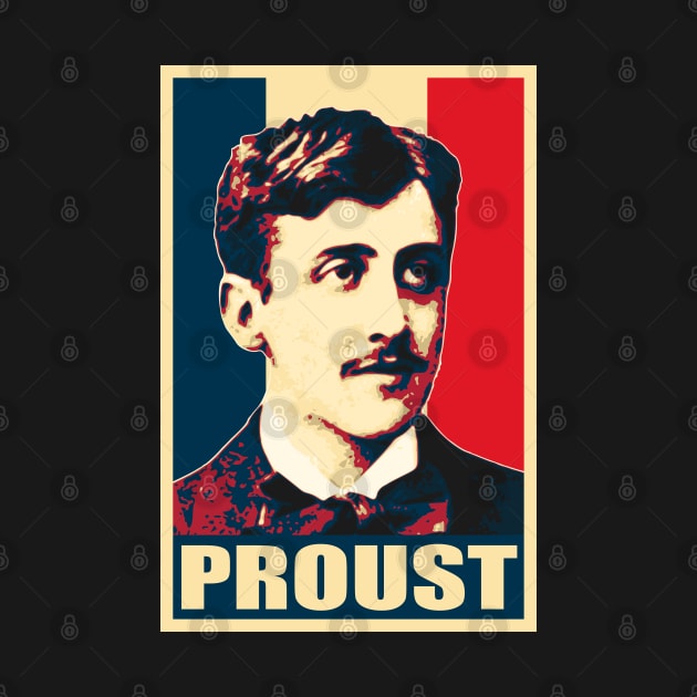 Marcel Proust by Nerd_art