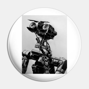 Johnny 5 Short Circuit 1988 Pin