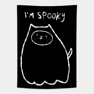 I'm Spooky Cat Tapestry