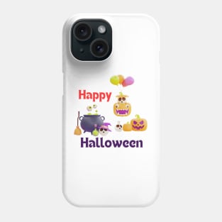 Happy halloween pumpkin Phone Case