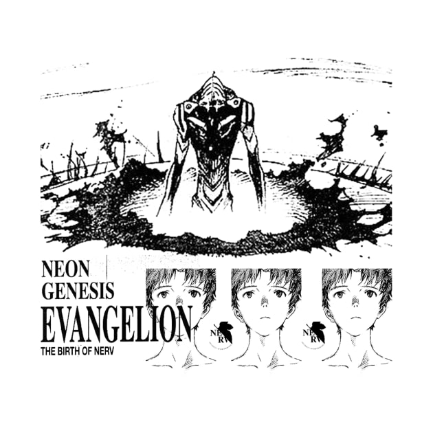 Neon Genesis Evangelion ''BIRTH OF NERV'' V2 by riventis66