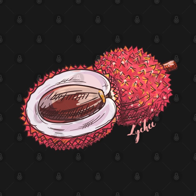 Lychee Exotic Fruit by gronly