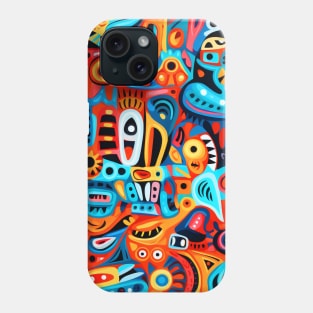 Alebrije pattern 019 Phone Case