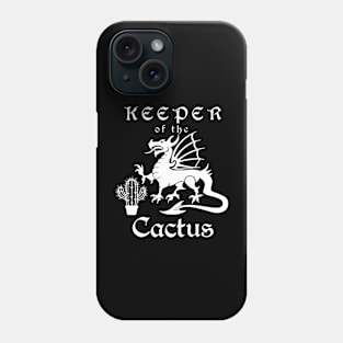 Keeper of the Cactus Phone Case