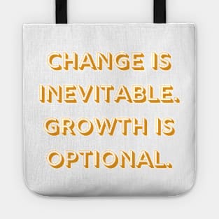 Change Growth Life Quote Tote