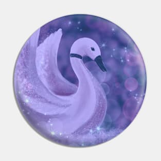 Enchanting Swan Pin