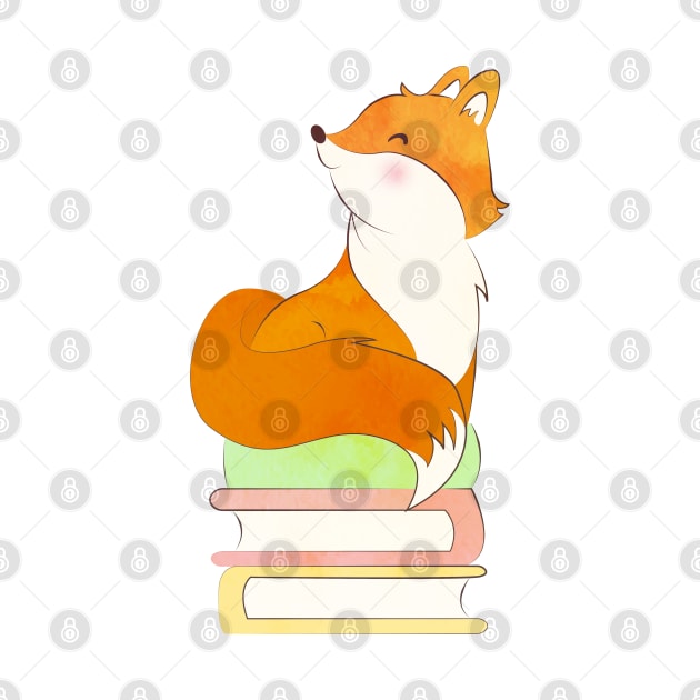 FOX READS by Catarinabookdesigns