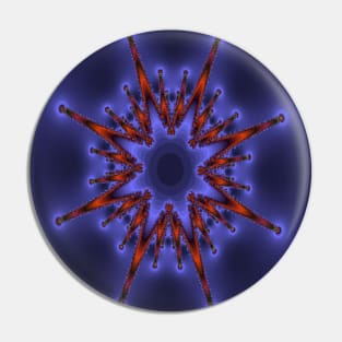 Fractal Pattern 10 Pin