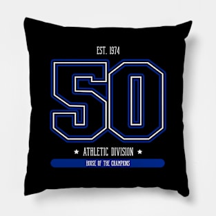 50th Birthday Pillow