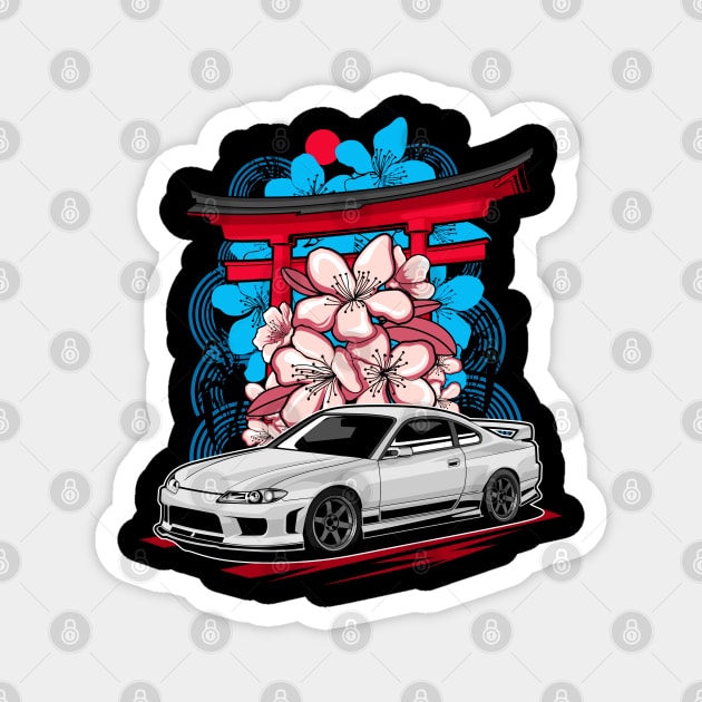 Nissan Silvia s15 Magnet by JDMAPEX