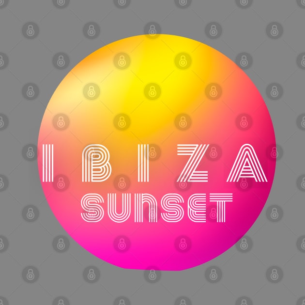 Ibiza Sunset by Raw Designs LDN