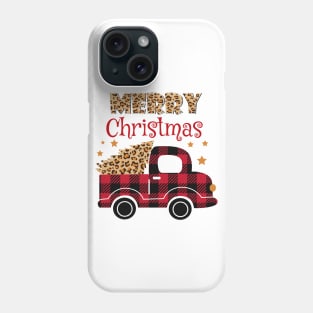 Merry Christmas Truck Phone Case