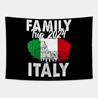 Family Trip Italy 2024 Summer Vacation Family Trip Tapestry