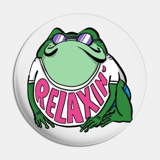 relaxin froggy Pin