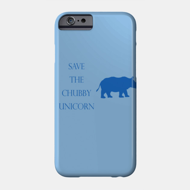 Blue Save The Chubby Unicorn Save The Chubby Unicorn Phone